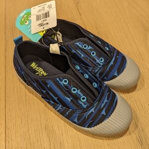 Western Chief Blue and Gray Kids Shoes